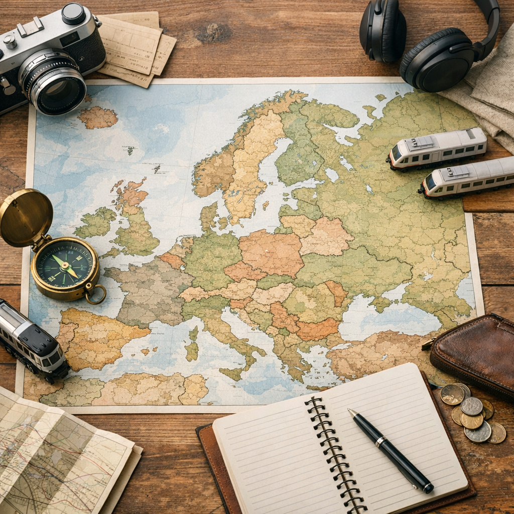 Carte de l’Europe avec capitale : repères utiles